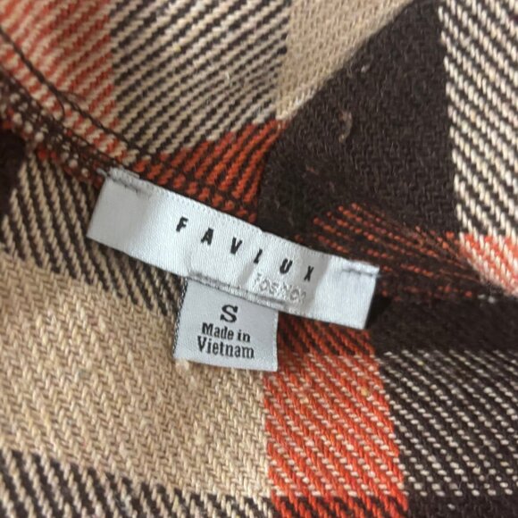 Retro Cascading Open Vest, Sz S - Picture 6 of 7